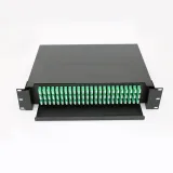 12/24/48/96/144 cores fiber optic ODF terminal box /ftth box with lc/apc pigtail and adapt