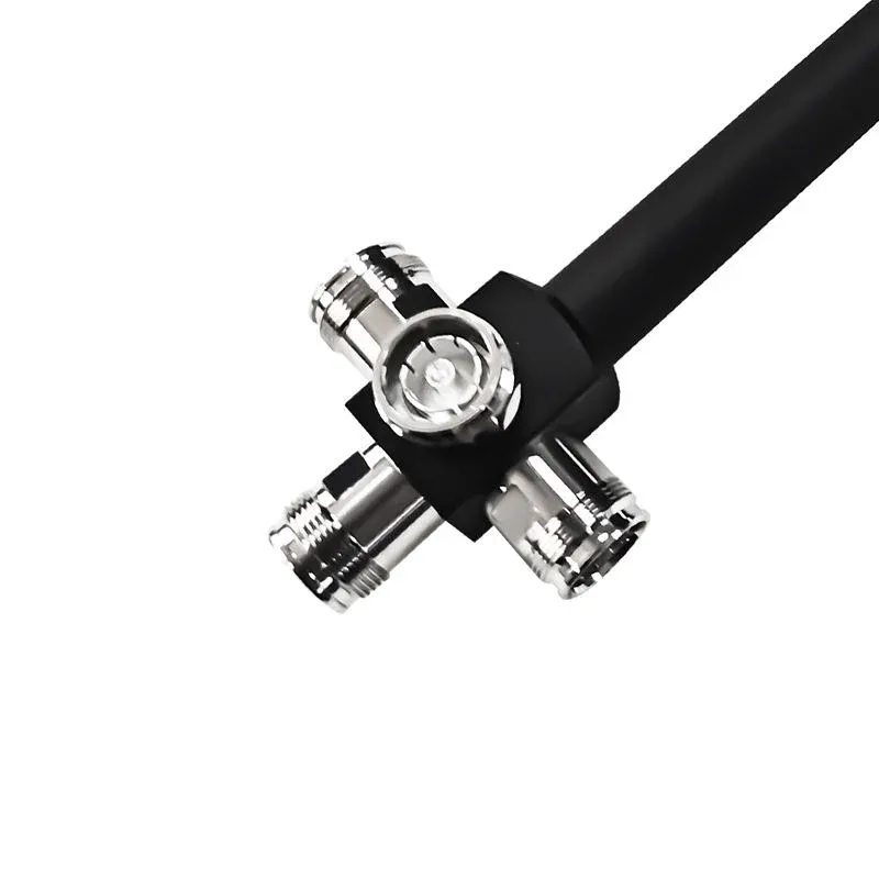 Manufacture 380-3800MHz 4 Way Round Cavity Power Splitter -160dBc Low PIM Power Splitter R