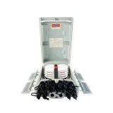 F220-SC Outdoor IP65 4 Core Fiber Optic Splice Box Ftb Fiber Distribution Box with 1*4 PLC