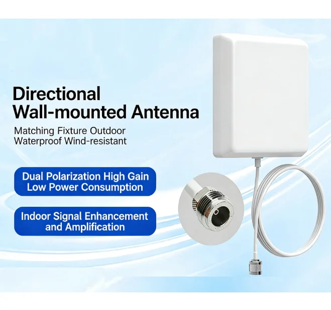 Wall Mount Directional Panel Antenna 700~3700MHz 4G/5G Directional Antenna for 4G LTE Netw