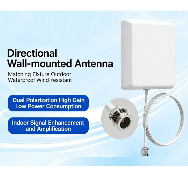 Wall Mount Directional Panel Antenna 700~3700MHz 4G/5G Directional Antenna for 4G LTE Netw