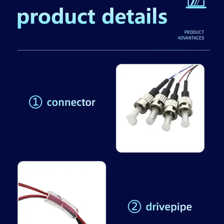 ZG TECH Dual 1x2 Multimode Fiberoptic Switch 8-Port 1310/1550nm FTTx LC/SC/FC/ST Connectors