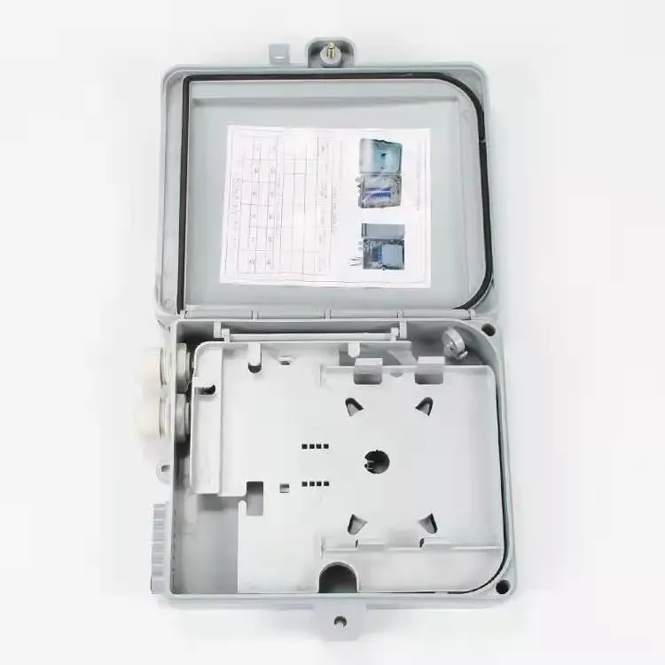 Hot Sale Fiber to Home Splitter Box Ftth Fiber Distribution Box 12 Core Fiber Optic Termination Box-boxintelecom