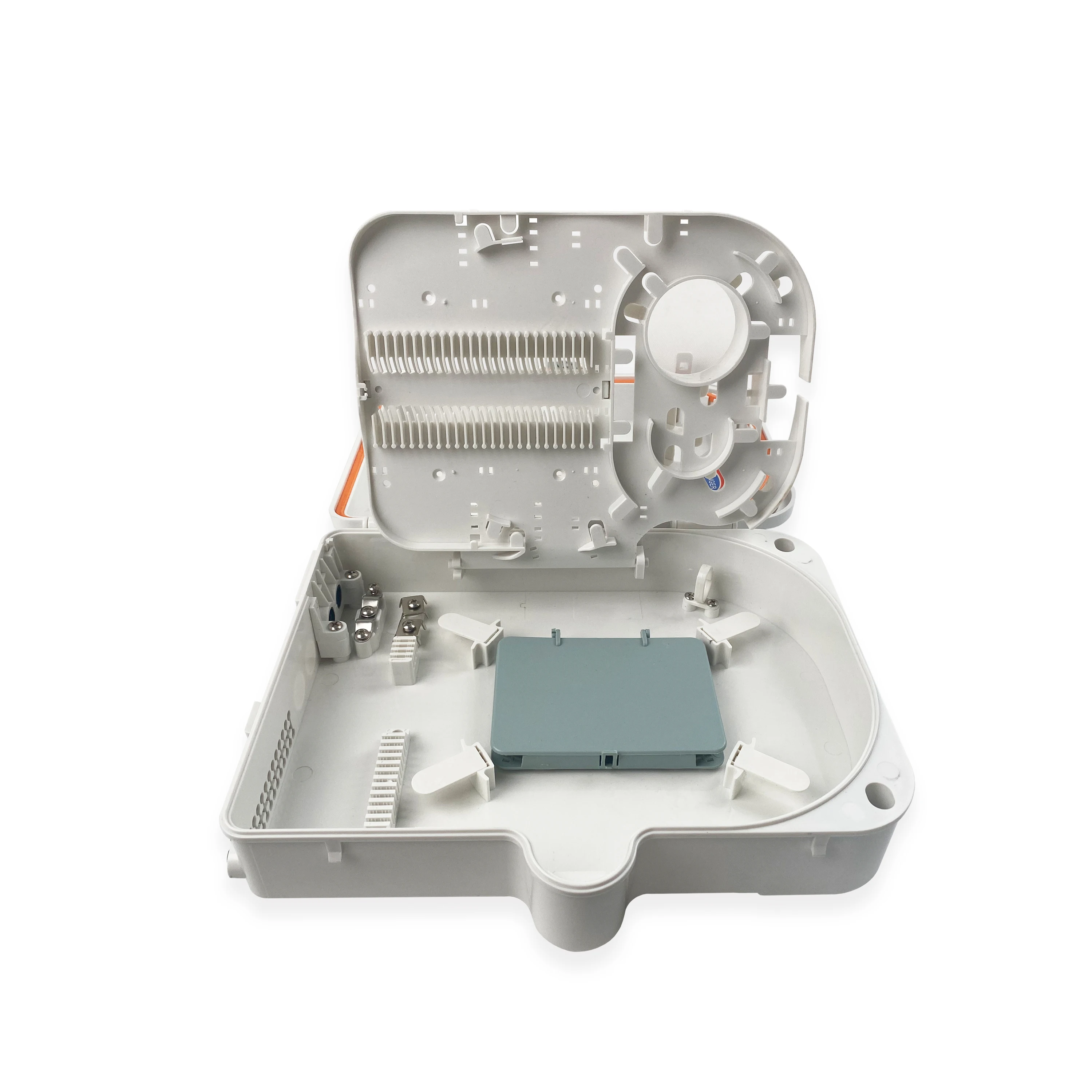 Hot Sale OEM Customized Indoor/Outdoor 24 Fiber SC Simplex Optic Terminal Box IP55 Wall/Po