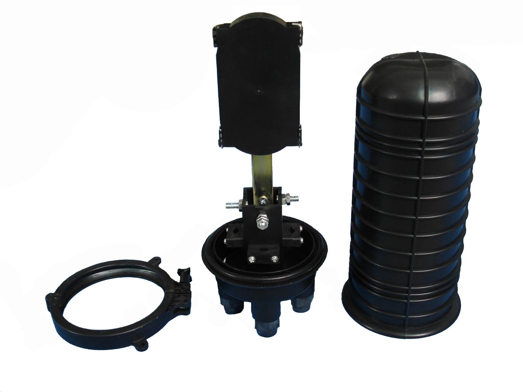 FTTH 4 Cable Ports Optical Distribution Point Closure Mechanical Sealing ODP Fiber Access