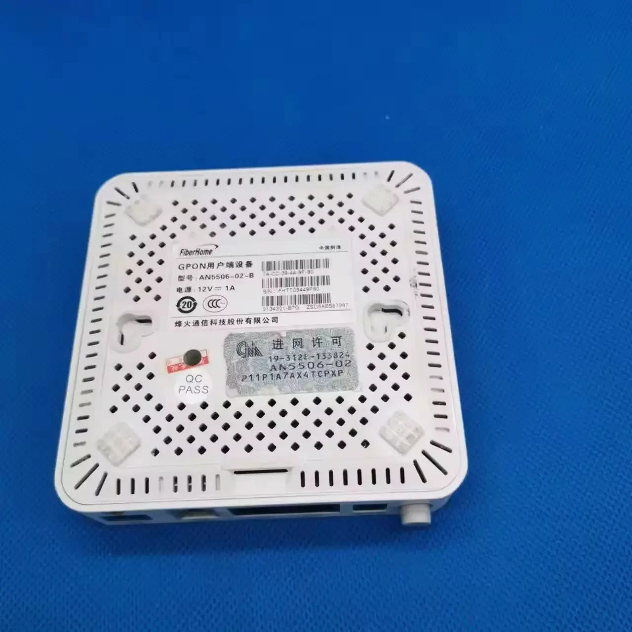 GPON ONU AN5506-02-B Fiber to the Home ONU AN5506-02B Optical Network Terminal 1GE English FTTH Modem GPON ONT-boxintelecom