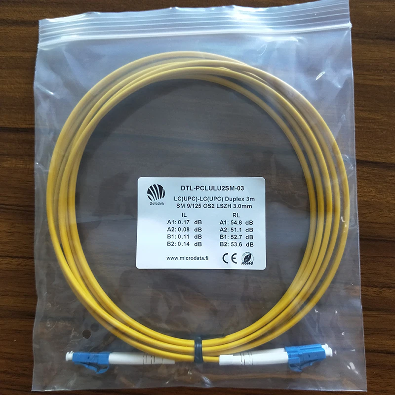 Single Mode OS2 Fiber Cable 12 MPO/MTP to SC/UPC/APC Fanout Patch Cord with Standard Loss for 4G/5G WiFi and 3G Networks 3