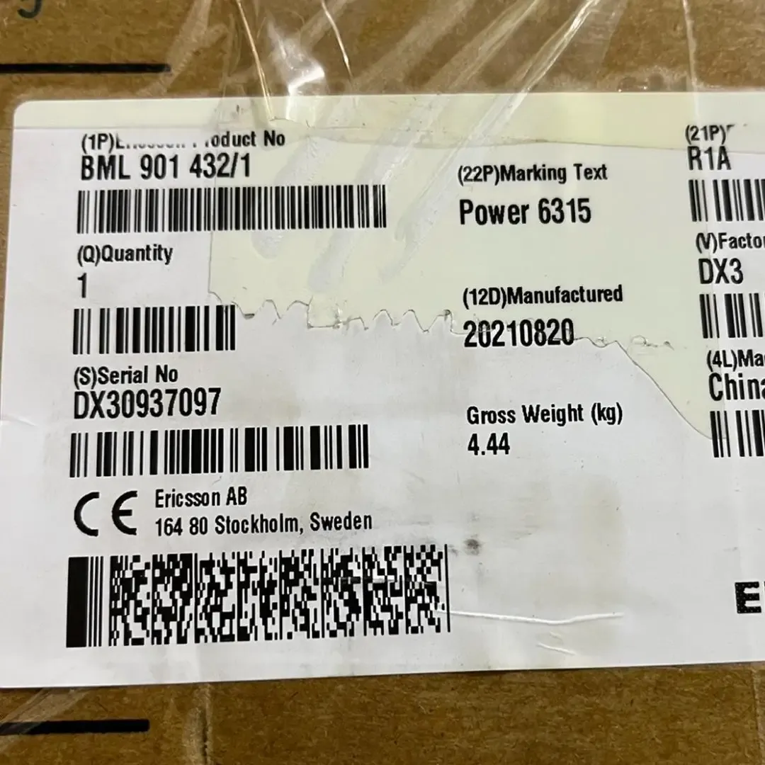 Power 6315 BML 901 432/1 AC to DC Power Supply Module Power6315 BML901432/1 MR48800-ESG