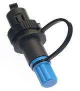 SC/APC Slim-Type Fiber Optic Waterproof Adapter, IP67 ABS Outdoor FTTH/FTTx High-Performan
