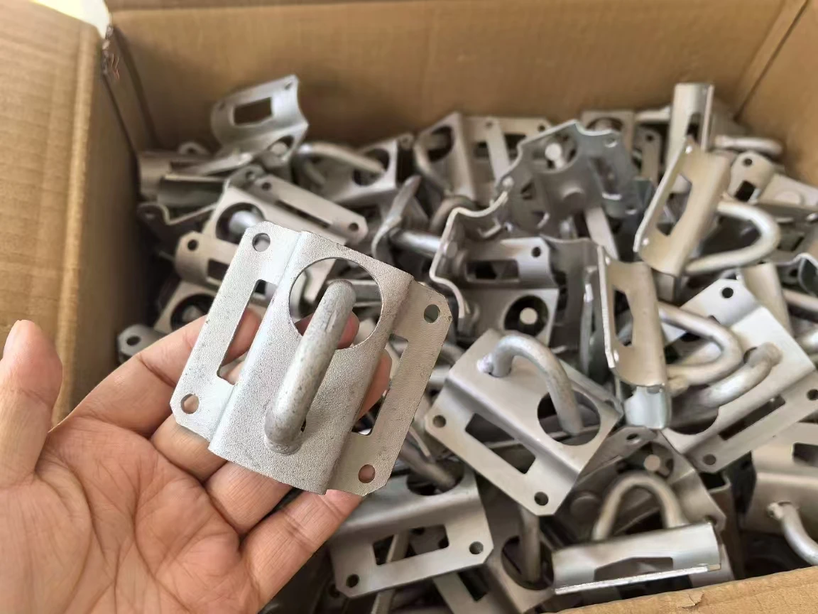 FTTH Fiber Optic Cable Accessories GSM Network Pole Ring Hook Essential Equipment for Opti