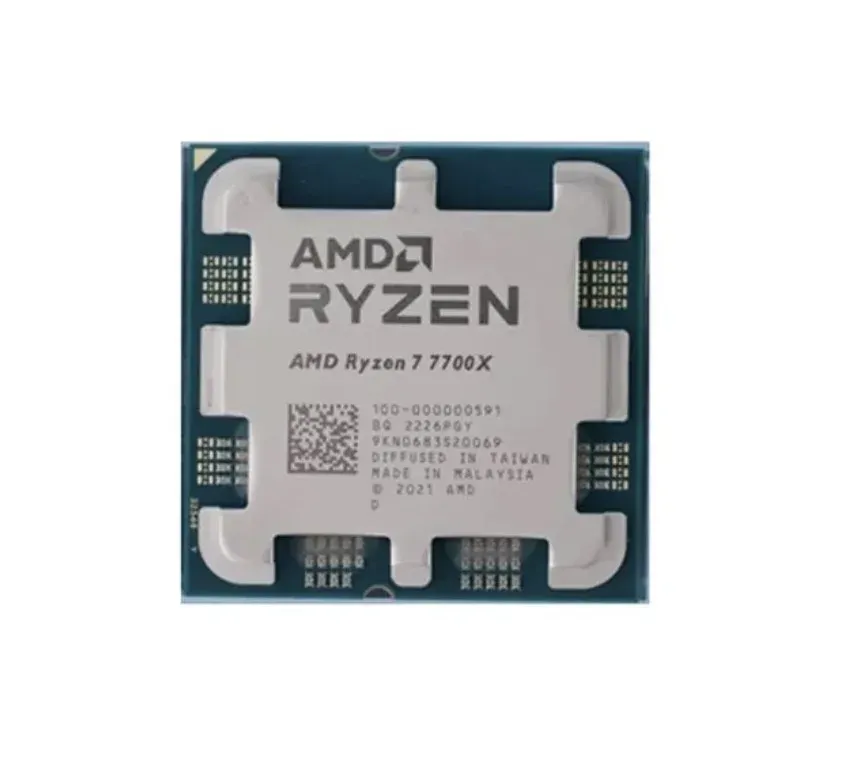New AM5 Processor 8 Cores 16 Threads R7 7700X Desktop DDR5 4.5 GHZ CPU for AMD-boxintelecom