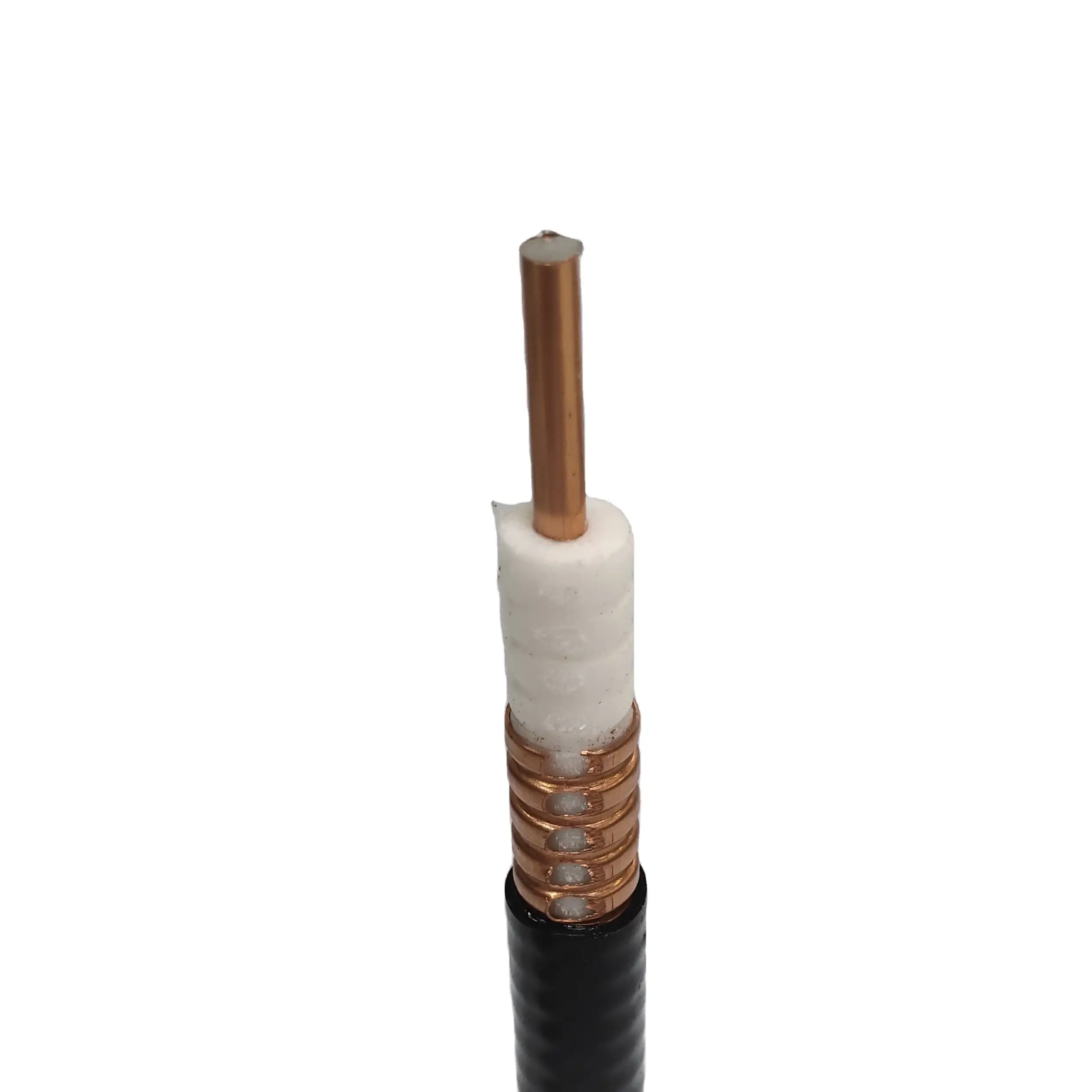 Factory Supply 50 Ohm 1/2 Inch Leaky Cable Low Loss Feeder with CCA Conductor Communication cable-boxintelecom