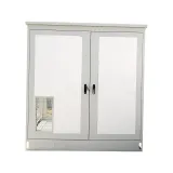 Dual Cabin Outdoor Glass Assembly Cabinet IP55 Waterproof 5G Base Station Distribution Box