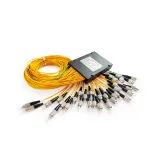 FTTH  1*16 1*32  ABS Box Type PLC Splitter with FC/UPC Connector 2.0mm/3.0mm G657A1