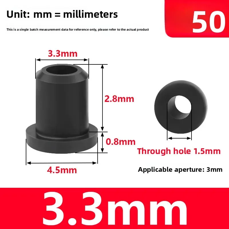 Round Hole T-Type Silicone Wire Protector Soft Rubber Sleeve for Electric Box Outlet Protection-boxintelecom