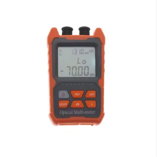 Novker Mini Optical Power Meter NK200 Fiber Optic Test Device OPM Cable Tracker Visual Fau