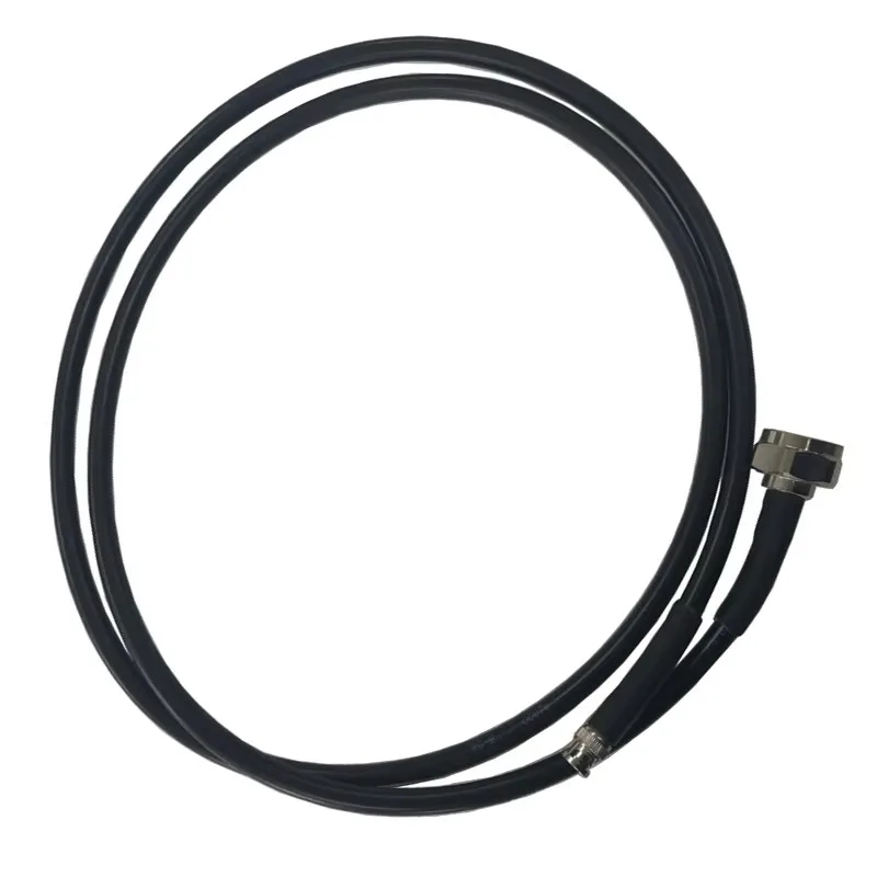 RG8 RF Jumper Cable with 7/16 DIN Male to BNC Male Straight to Straight for Communication