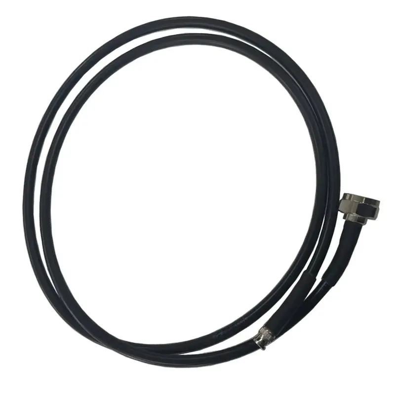 RG8 RF Jumper Cable with 7/16 DIN Male to BNC Male Straight to Straight for Communication
