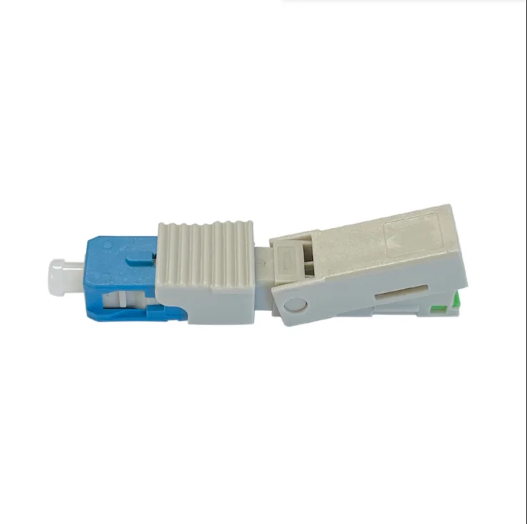 FTTH SC UPC/APC 52mm Fiber Optic Fast Connector Single Mode Pre-Embedded Type for 2*3mm/0.