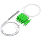 1x2 1x4 1x8 1x16 SC UPC Mini PLC Optic Beam Splitter Single Mode with SC UPC Connector Min