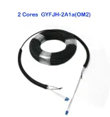Optical Cable Assembly DLC/PC to DLC/PC Multi-mode 2 Cores GYFJH-2A1a OM2 Armored Branch L