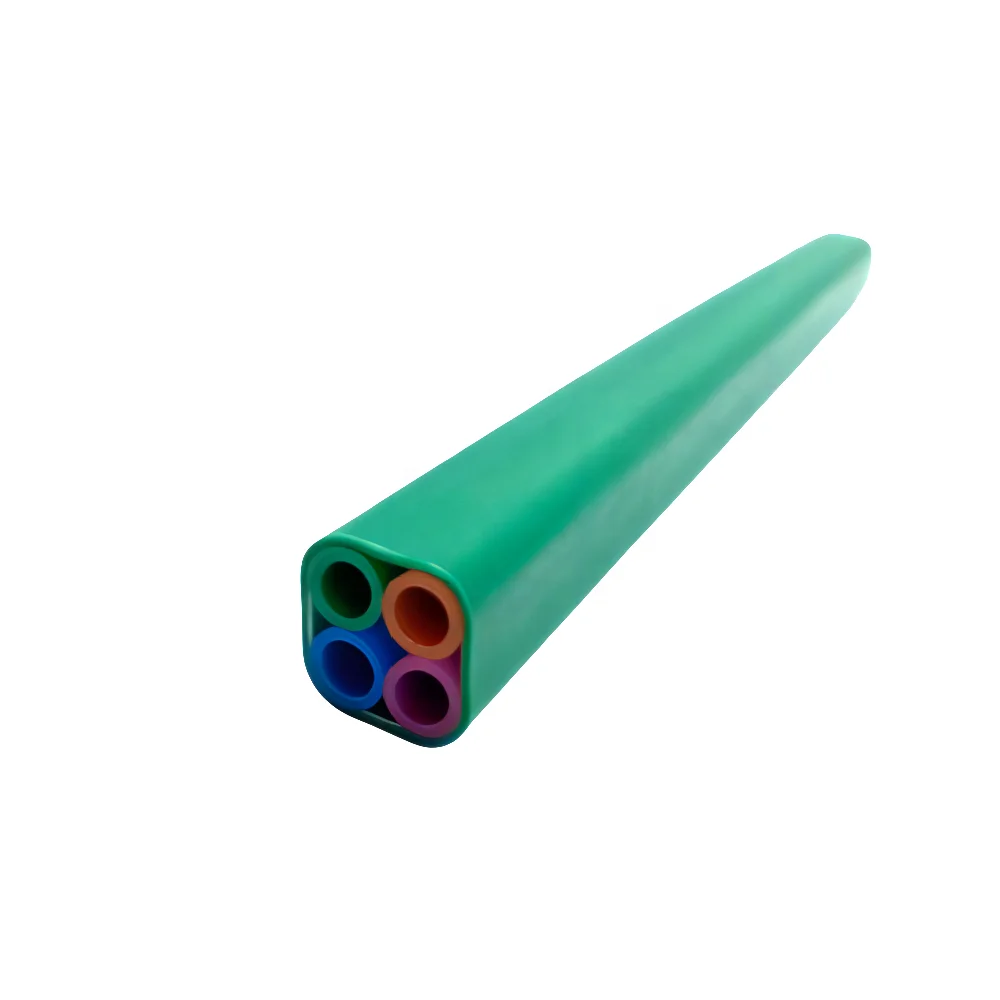 HDPE Microduct Tube Bundle 4-Ways 7/3.5mm with 1.2mm PE Outer Sheath for Fiber Optic Cable