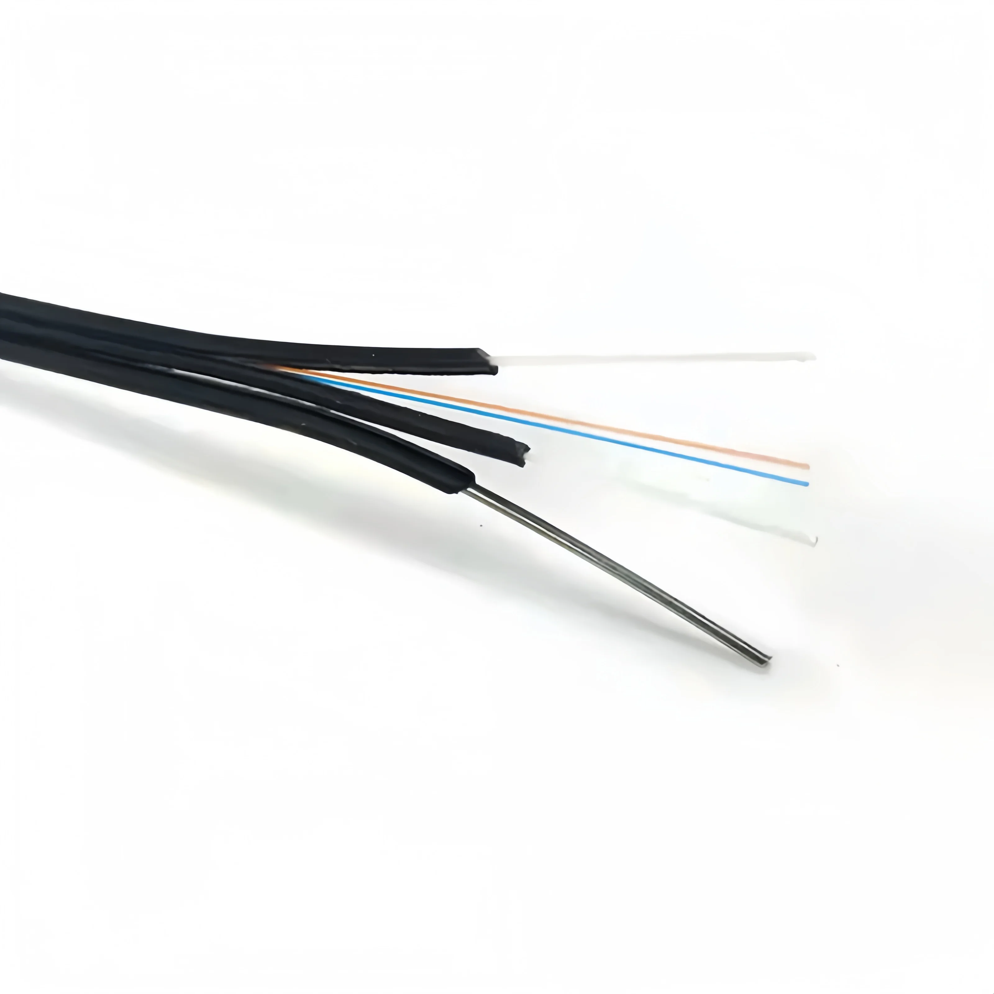 GJXFH FTTH Indoor Fiber Optic Drop Cable 1 Core 2 Core Communication Cables-boxintelecom