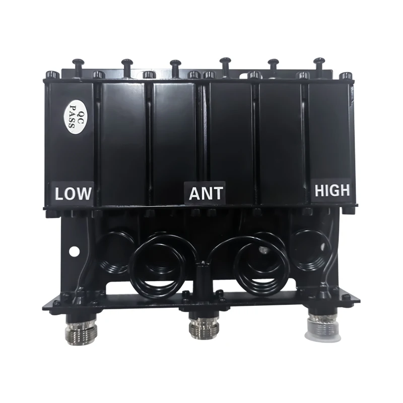 VHF/UHF   136-174MHz High Power 10W 6-Cavities Duplexer /RF Band Pass Filter  for Two Way 