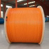 PA Micro Air Blown Fiber Optic Cable 12-144 Cores High Fiber Density Lightweight for Duct 
