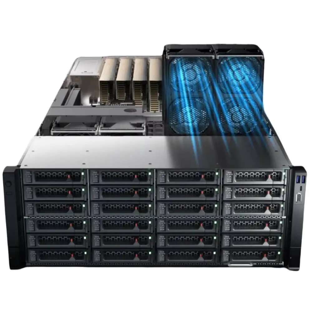 Hot Sale X Fusion 8 GPU Machine G5500 V7 4U FusionServer Balanced and Flexible Configuration Preferred Option for AI 5