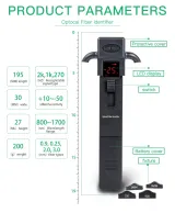 Live Fiber Detector Optical Fiber Identifier For Nondestructive Fiber Identification Proje