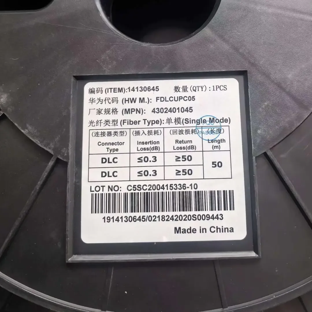 14130659  FDLCUPC18 14130645 FDLCUPC05 Optical Cable Parts DLC/UPC DLC/UPC Single Mode 2 C