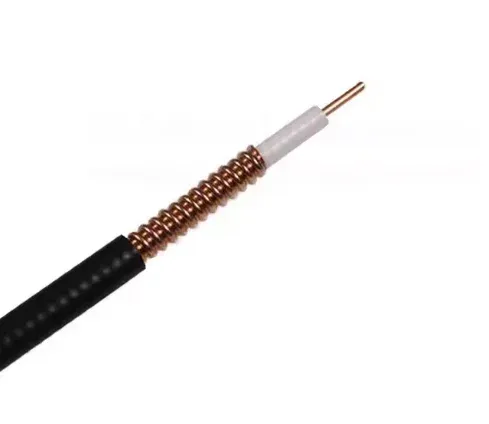 1/2 RF Flexible Coaxial Cable Black PE for Communication Cables-boxintelecom