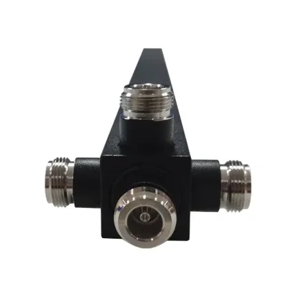 Factory Price 200W 320-1800MHz  Cavity 4 Way Power Splitter Power Divider with N-F for Int