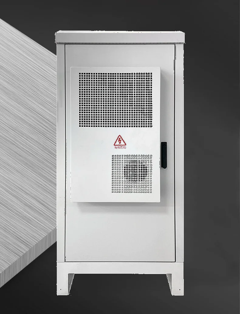 Outdoor Integrated IP55 Galvanized Steel Cabinet Powder Coating for Power Electronics Instruments 5G Communication Base-boxintelecom