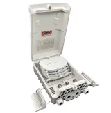 RF218-A Odp 16 Port Caja Nap 16 Core Hilos 1X16 White Outdoor Distribution Tray with 1X16 