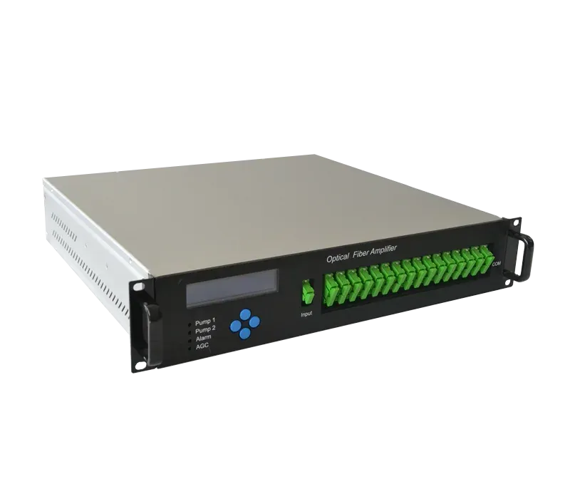 8*22 23 Db 8/16/32/64 Ports CATV Multi Ports High Power Optical Amplifier EDFA/High Out Optical Amplifier with WDM-boxintelecom