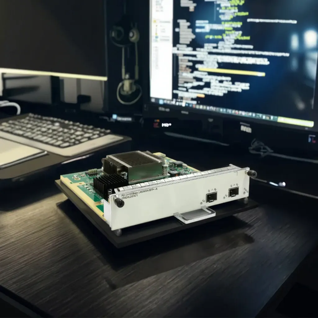 2-Port 10GBase LAN/WAN-SFP+ Flexible Card A(P51-A)CR5D0L2XFA71 POE Enterprise Router for N