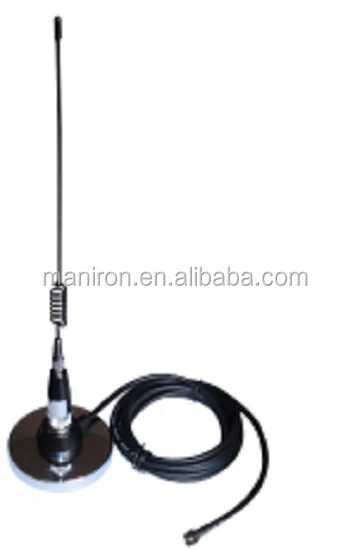 VHF UHF 144/430MHz 2.5/3.5dBi  Magnetic Antenna Omnidirectional Whip Helix Router WiFi Dev