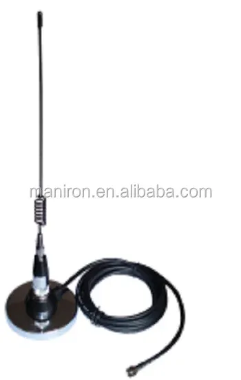 VHF UHF 144/430MHz 2.5/3.5dBi  Magnetic Antenna Omnidirectional Whip Helix Router WiFi Dev