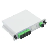 1x4 SC APC Slot Box Plug-in Box Fiber Optic Plc Splitter 1*4