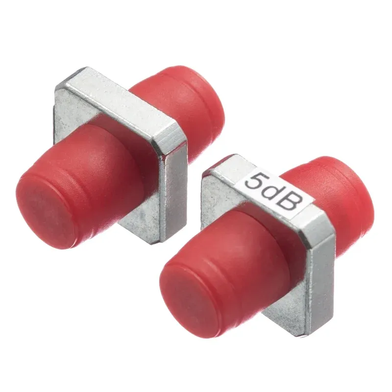 LC/UPC Fiber Coupler Adapter Fixed Attenuator with Flange for Optic Equipment Used for FTT