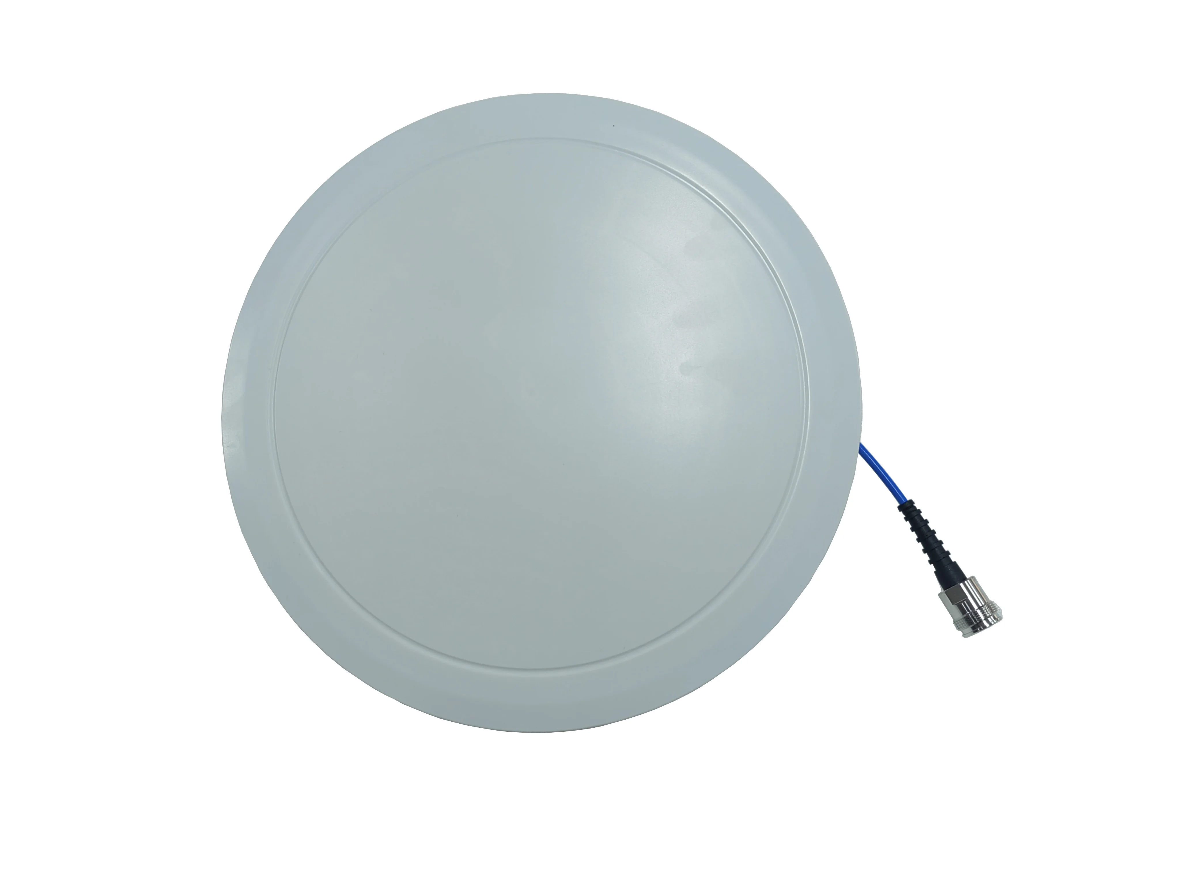 Slim Indoor Omni Ceiling Antenna 600-6000MHz,Low Pim  4.3-10 Female