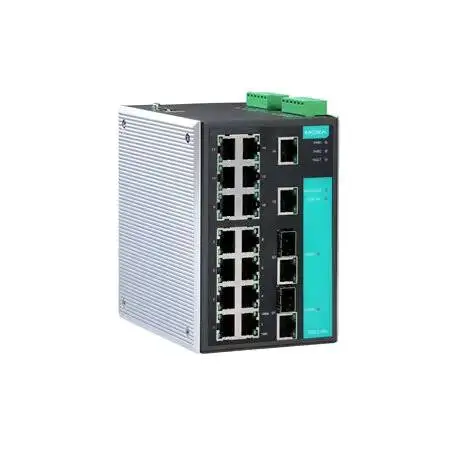 Stable Moxa EDS-518A Series Switch 16+2G-port Gigabit Managed Ethernet Switches
