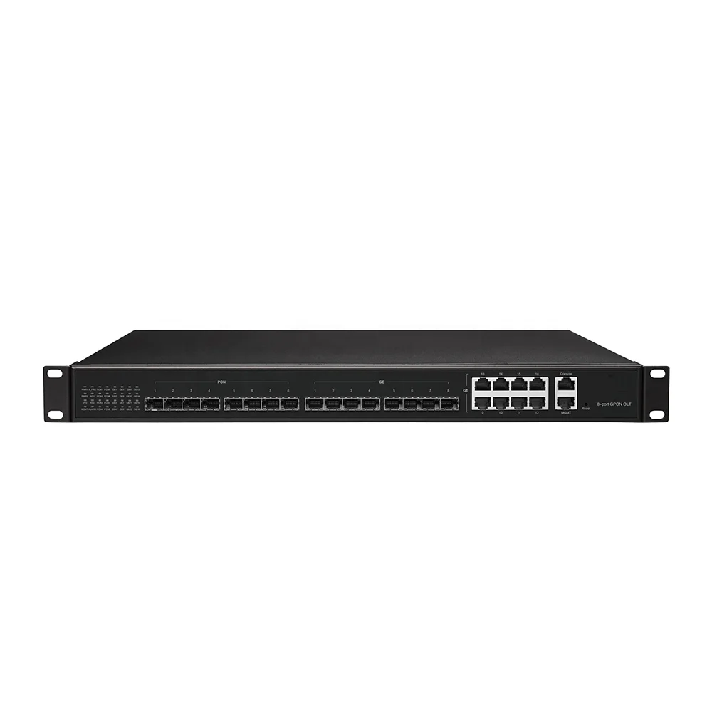 FTTH MINI 1U G PON OLT MK6600-G8 10G GPON OLT 8 PORT PON-boxintelecom