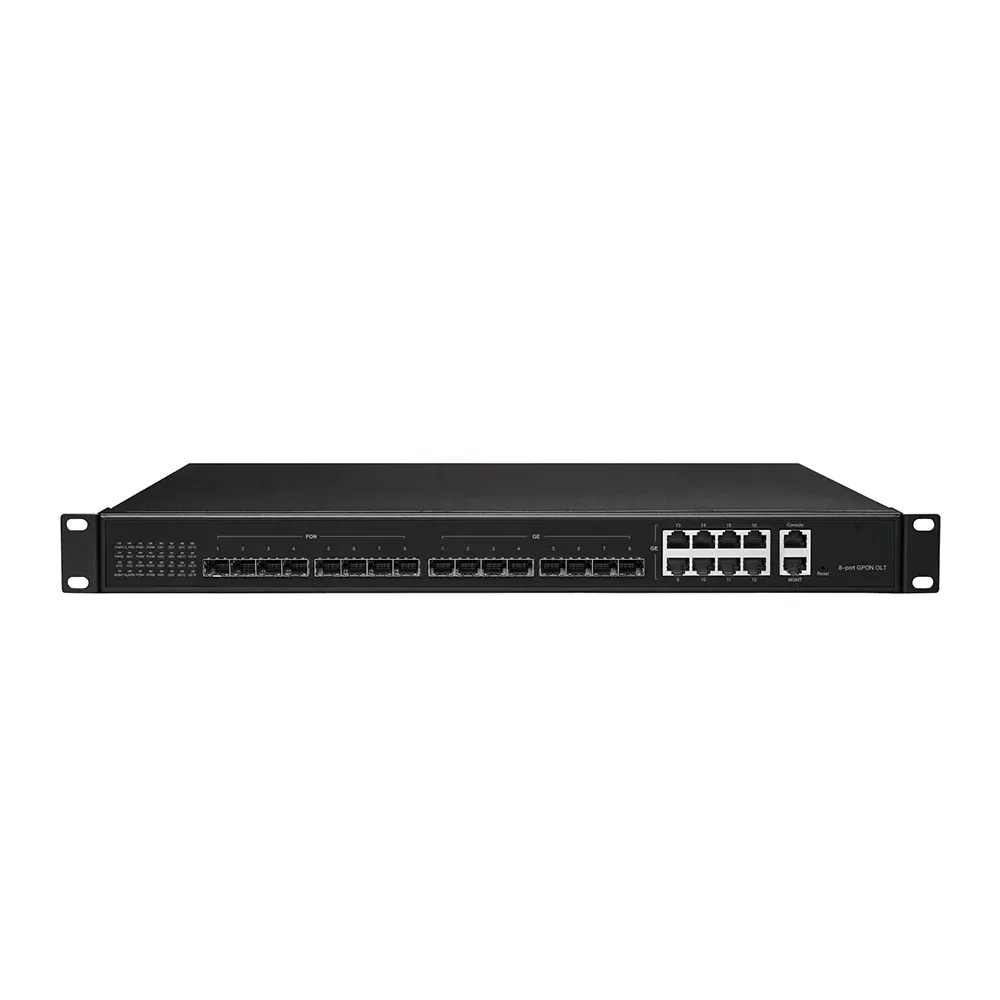 FTTH MINI 1U G PON OLT MK6600-G8 10G GPON OLT 8 PORT PON-boxintelecom