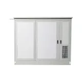 Dual Cabin Outdoor Glass Assembly Cabinet IP55 Waterproof 5G Base Station Distribution Box