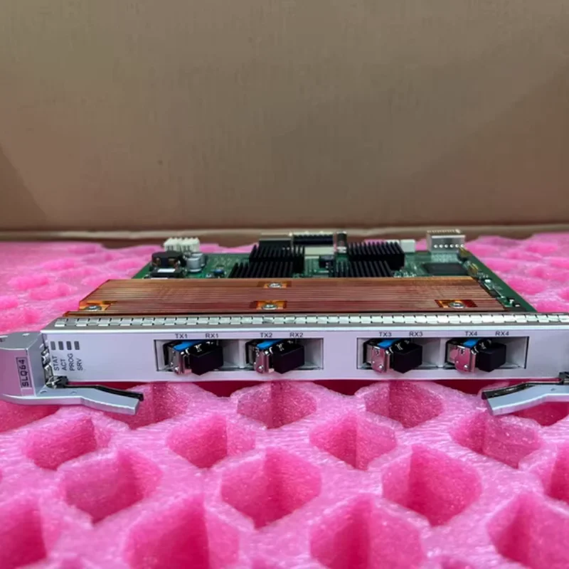 DWDM OSN 8800 T32 4xSTM-64 Optical Interface Board 1550nm 10Gbps Model SLQ64 SSND4SLQ64 03020GNN OTN Transmission-boxintelecom