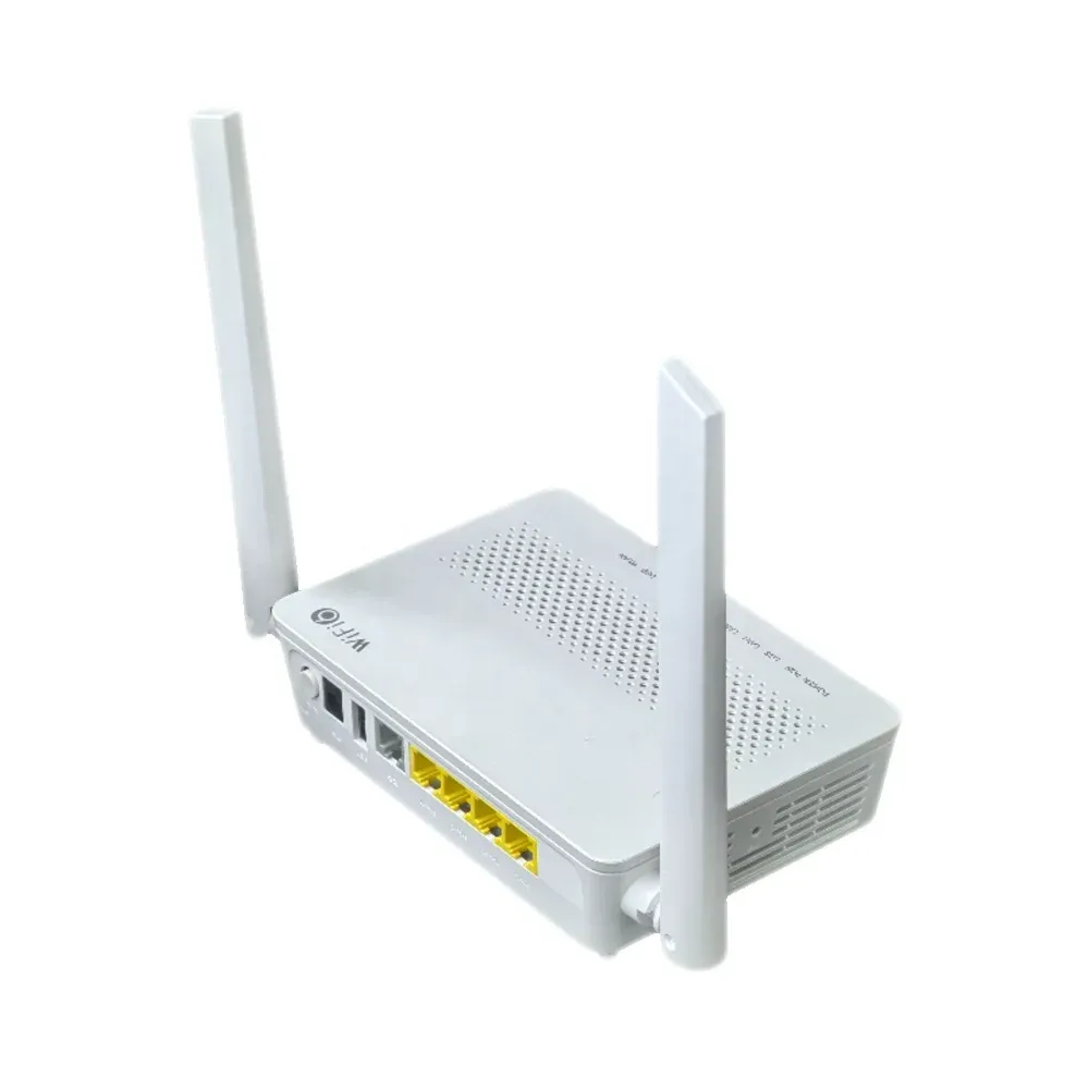 FTTH New HS8346X6-C Wi-Fi6 ONU Gpon 4 Ge Ports 1 Pots Gpon ONT 4Ge 2.4G 5G Dual Band WiFi 6 Optical Router Modem-boxintelecom