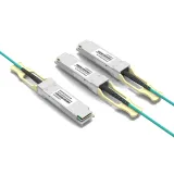 400G QSFP-DD 2x100G SFP-DD Breakout Active Optical Cable 850nm AOC 1 Year Warranty for Ari